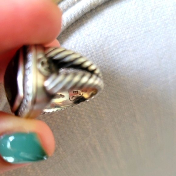 DAVID YURMAN @Albion 14mm Black Onyx with Pavé diamond ring - Picture 9 of 14